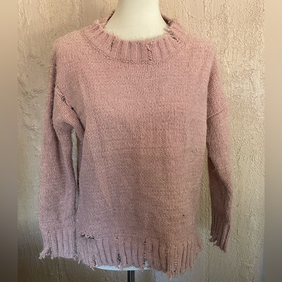 POL Pink Soft Sweater - Picture 1 of 6